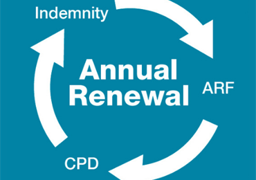 Annual renewal logo