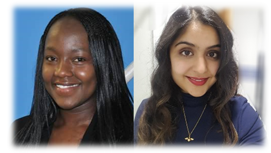 Jyoti Sumel and Monica Matanda