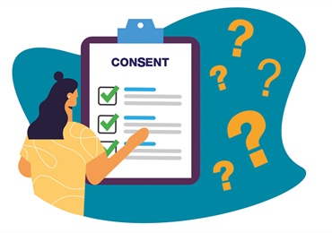 Direct interaction with the dentist is important for valid consent